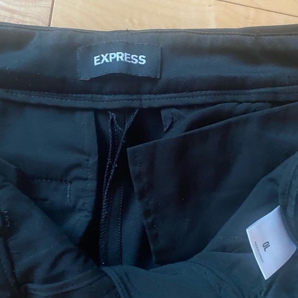 COPY - EXPRESS MID Rise Barely Boot Columnist in Pitch Black - Picture 5 of 5